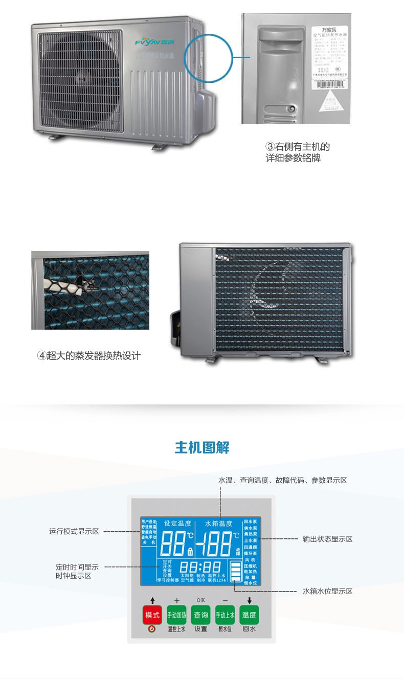 富源空气能节主机图解